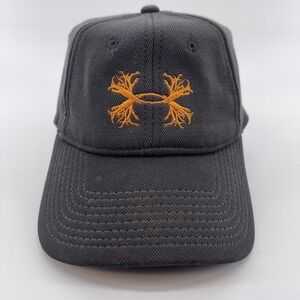 Under Armour Hat Cap Black Fitted One‎ Size Fits All Embroidered Logo